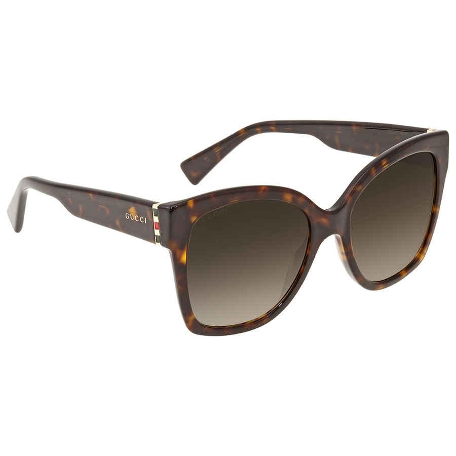 Gucci GG0459S Sunglasses 002 in Tortoise (Brown) - Save 56% - Lyst