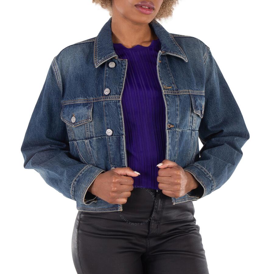 ジャケット Victoria Beckham Denim cropped jacket VICTORIA BECKHAM Cropped denim jacket | THE OUTNET