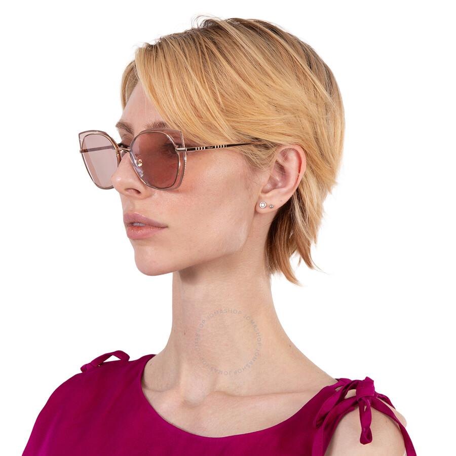 Chopard Pink Mirror Cat Eye Sunglasses Schf74m 8fcx 59 Lyst UK