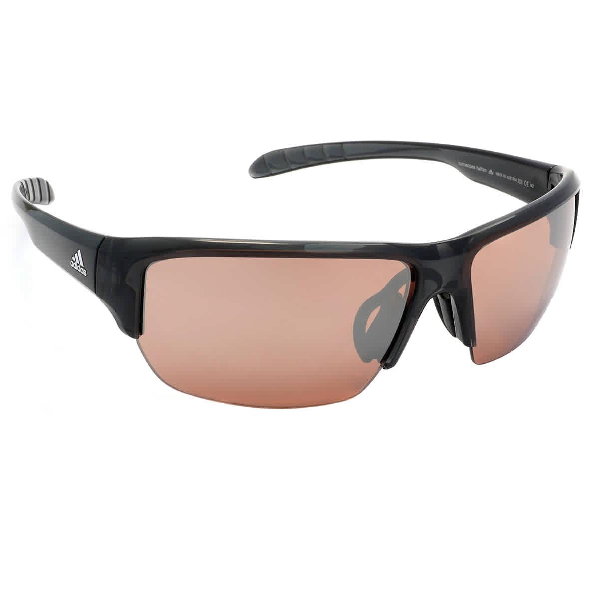 adidas Brown Wrap Sunglasses 6063 in Natural for Men | Lyst