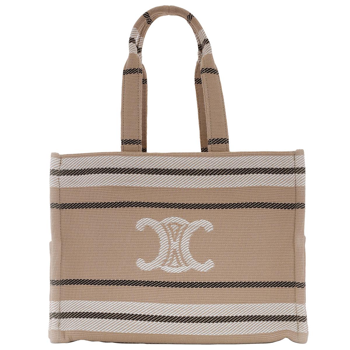 celine--Large-Cabas-Striped-
