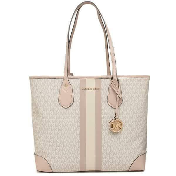 MICHAEL Michael Kors Eva Large Two-Tone Graphic Logo Tote Bag