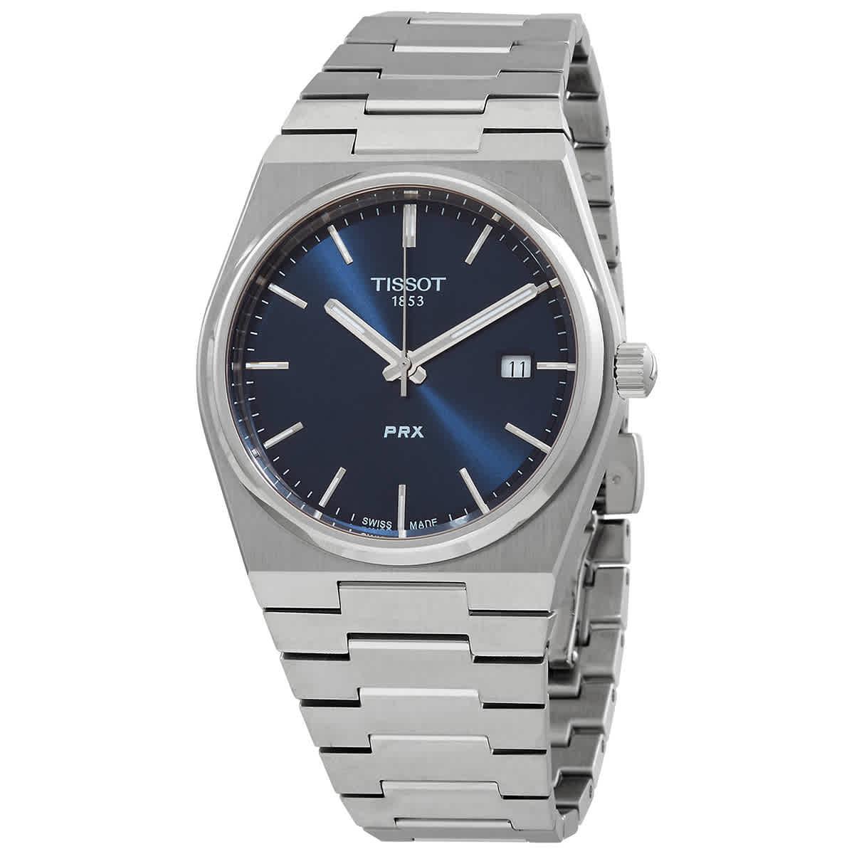 Tissot T Classic Quartz Blue Dial Watch In Metallic For Men Lyst