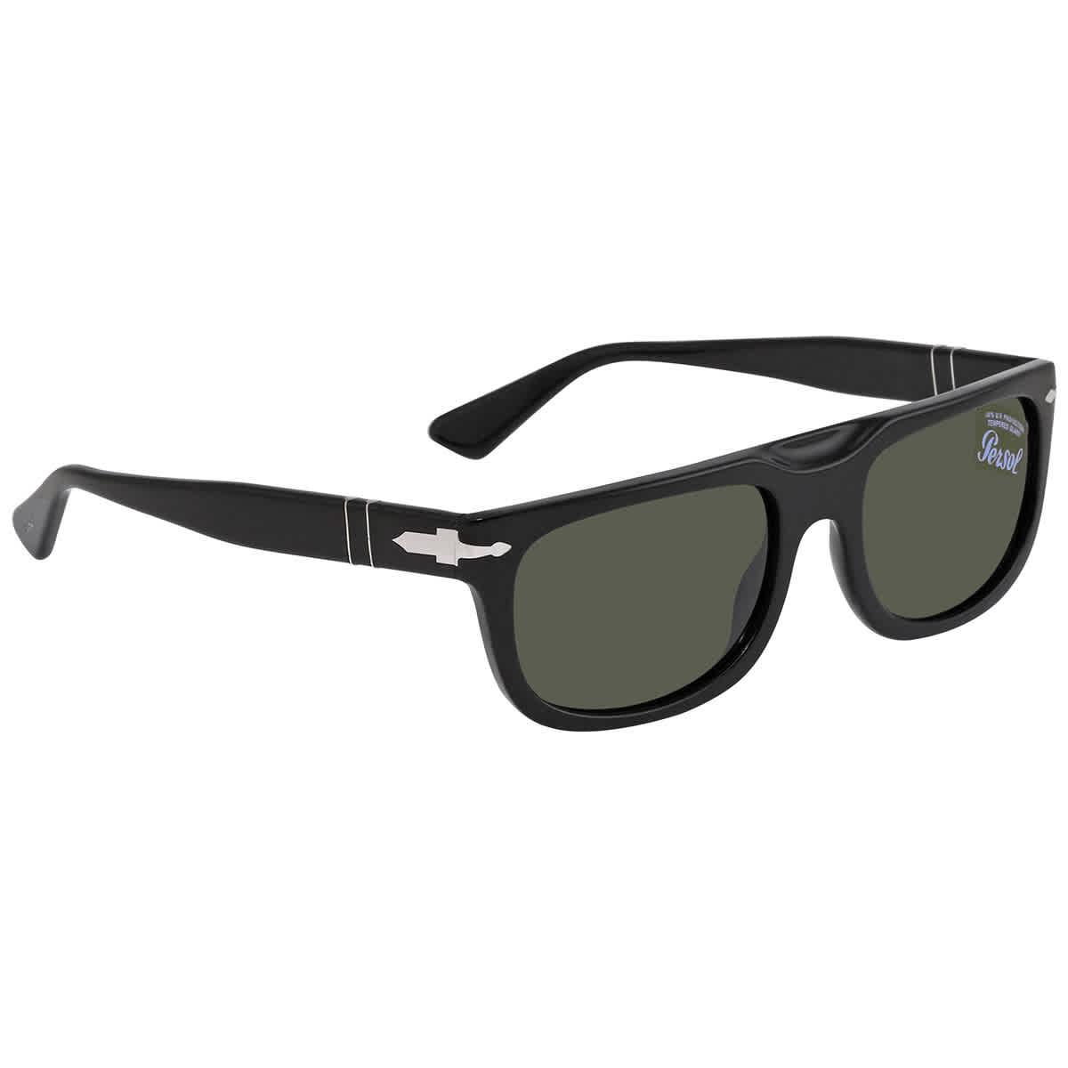 Persol Green Rectangular Sunglasses for Men Lyst