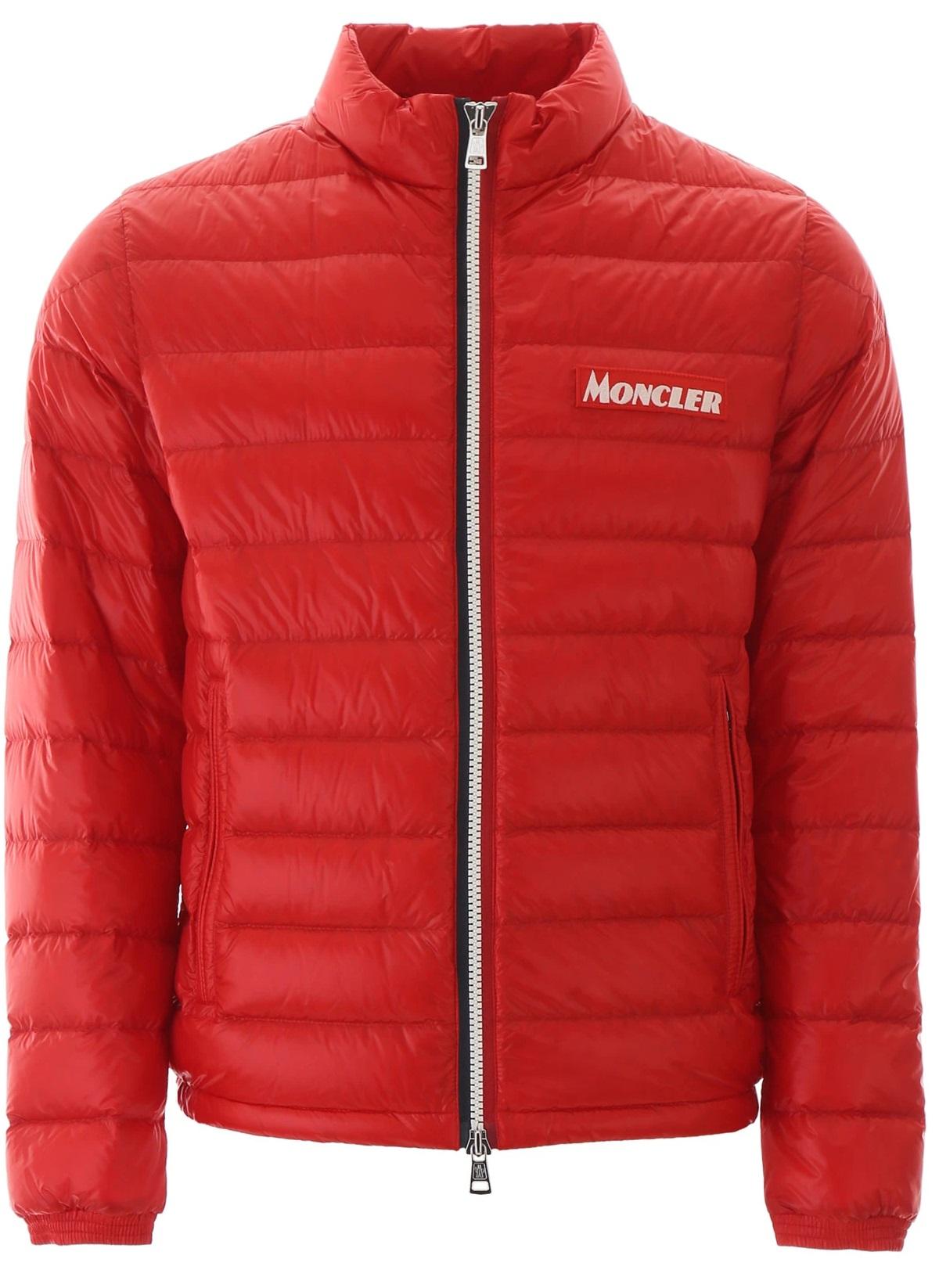 Moncler Petichet Jacket in Red for Men | Lyst