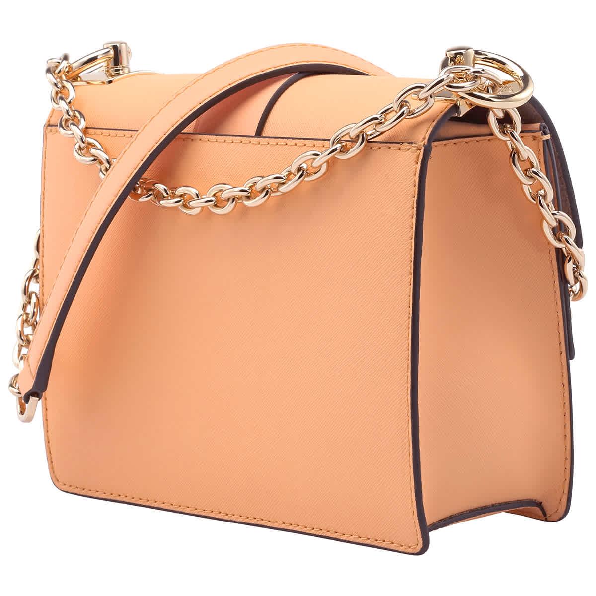 MICHAEL KORS Greenwich Small Two-Tone Logo And Saffiano Leather