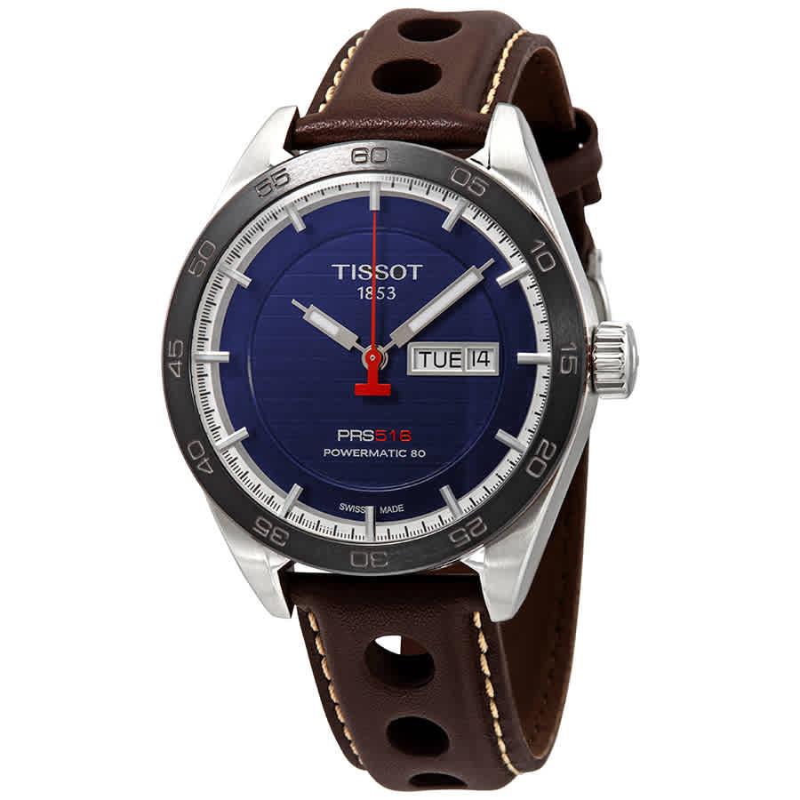 tissot automatic blue