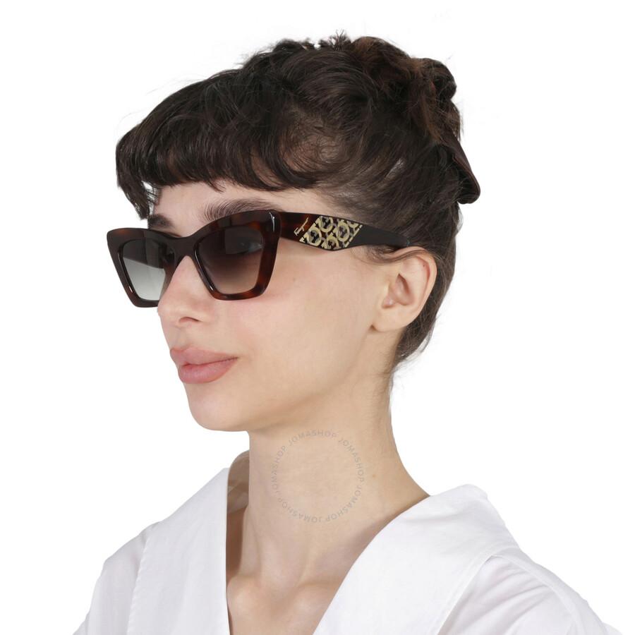 Ferragamo Grey Gradient Cat Eye Sunglasses Sf1081se 214 55 in Brown Lyst