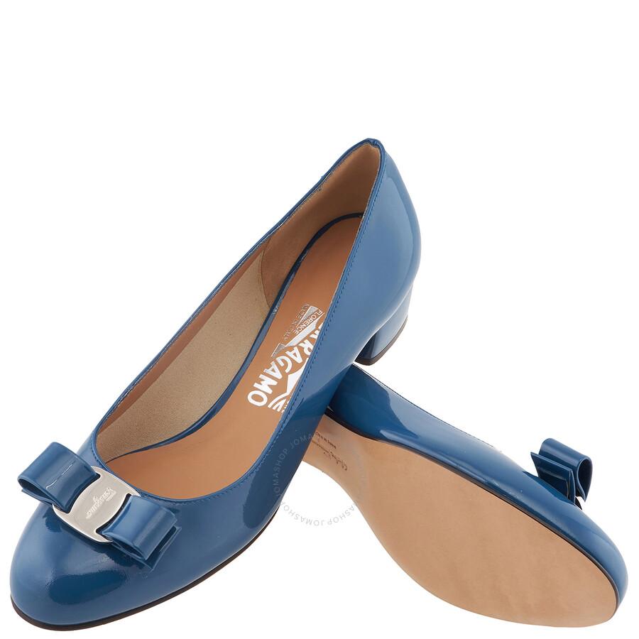 Blue salvatore ferragamo shoes hotsell