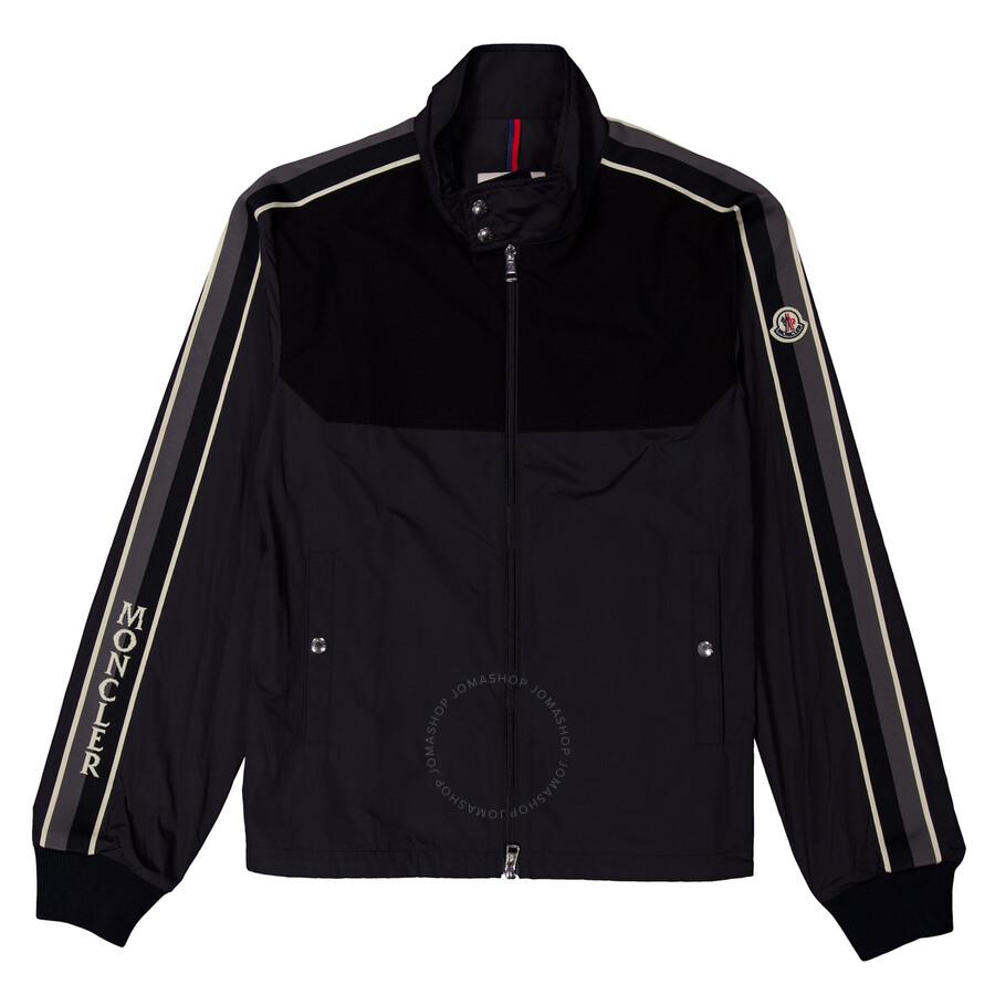 Moncler Zip-Up Long-Sleeved Jacket, Brand Size 6 in Blue for