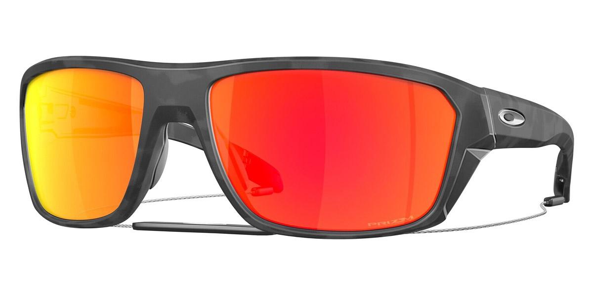 Oakley Split Shot Matte Polished Black-Prizm Shallow Water Polarized -  OO9416-05 - Sunglasses - IceOptic