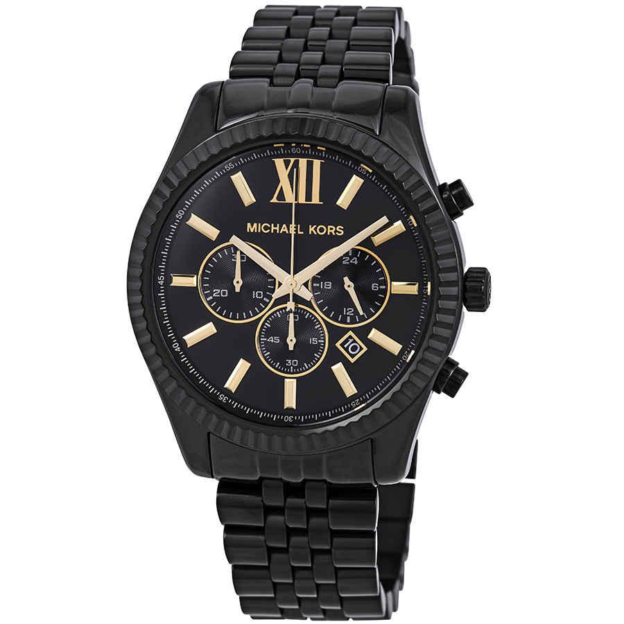 Michael Kors Black Lexington Chronograph for Men Save 46 Lyst