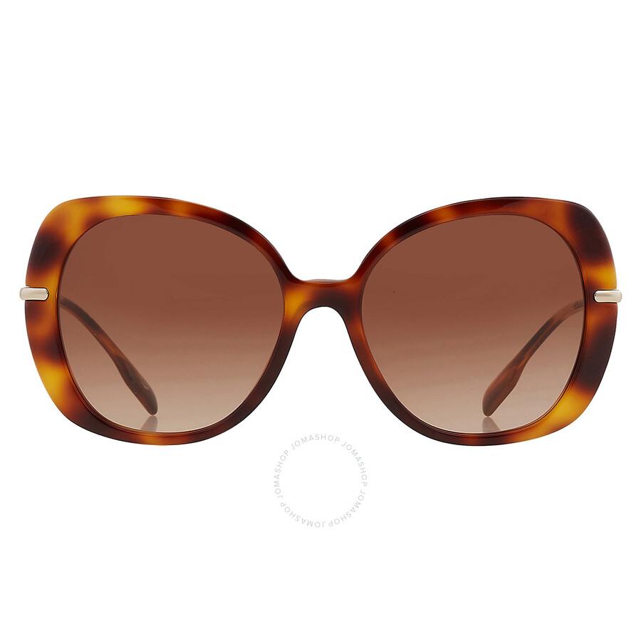 Burberry Eugenie Gradient Butterfly Sunglasses Be4374 331613 55 in 