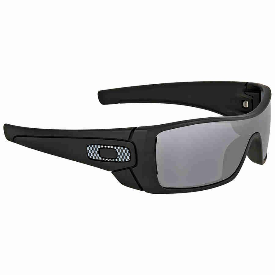 Oakley Batwolf Grey Polarized Wrap Sunglasses in Gray for Men | Lyst