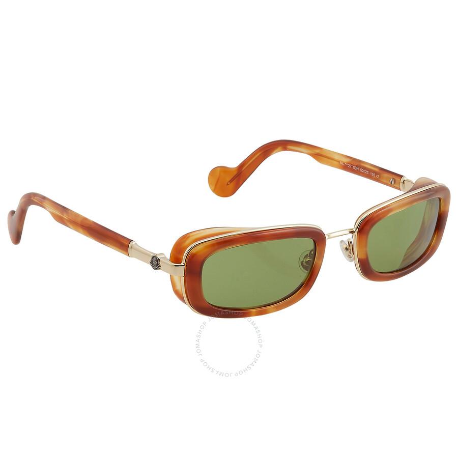 Moncler Rectangular Sunglasses Ml0127 53n 52 in Brown for Men 