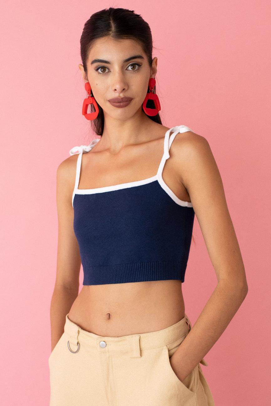 JoosTricot Crop Camisole | Lyst