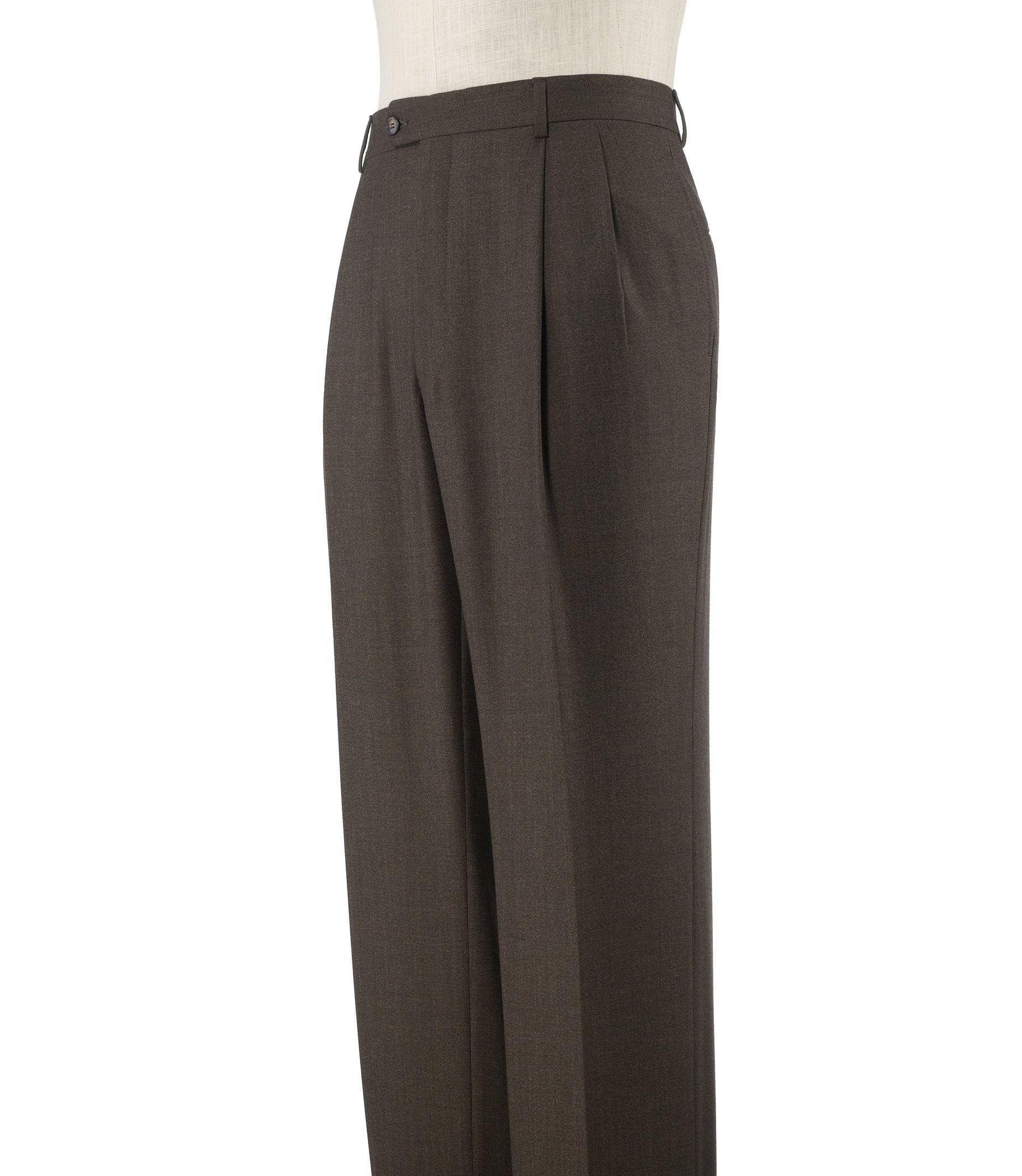 Lyst - Jos. A. Bank Executive Collection Traditional Fit Pleated Front ...