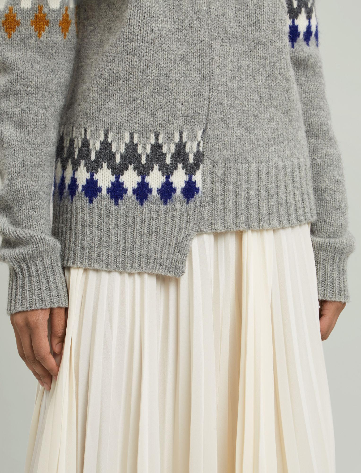 joseph patchwork sweater