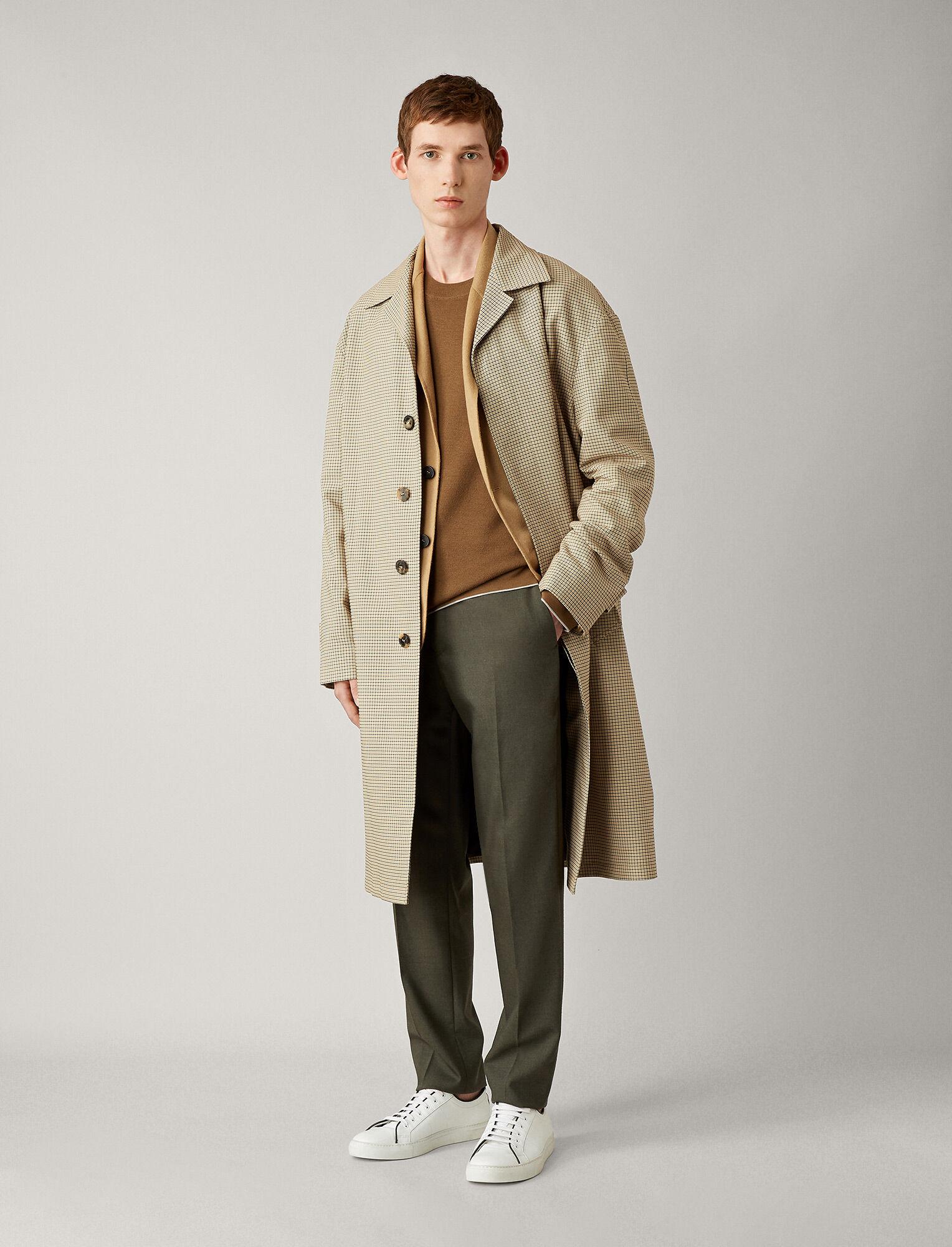 joseph houndstooth coat