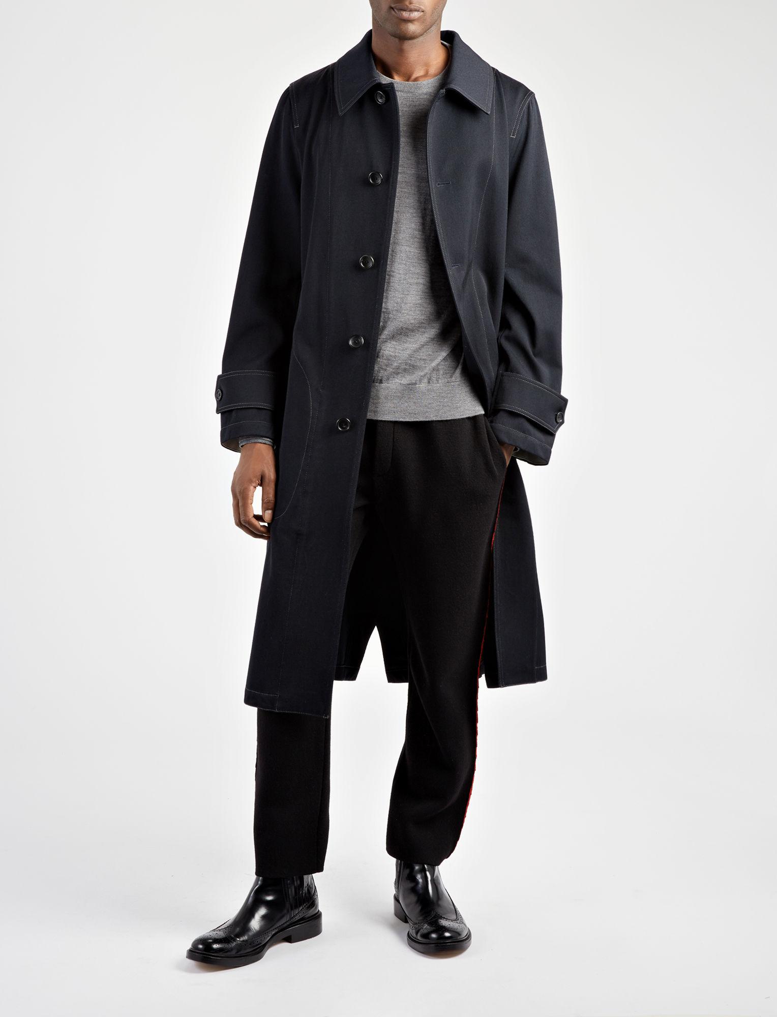 wool twill coat