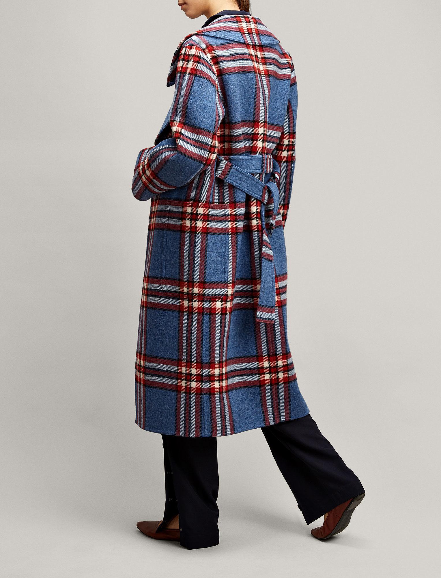 joseph check coat