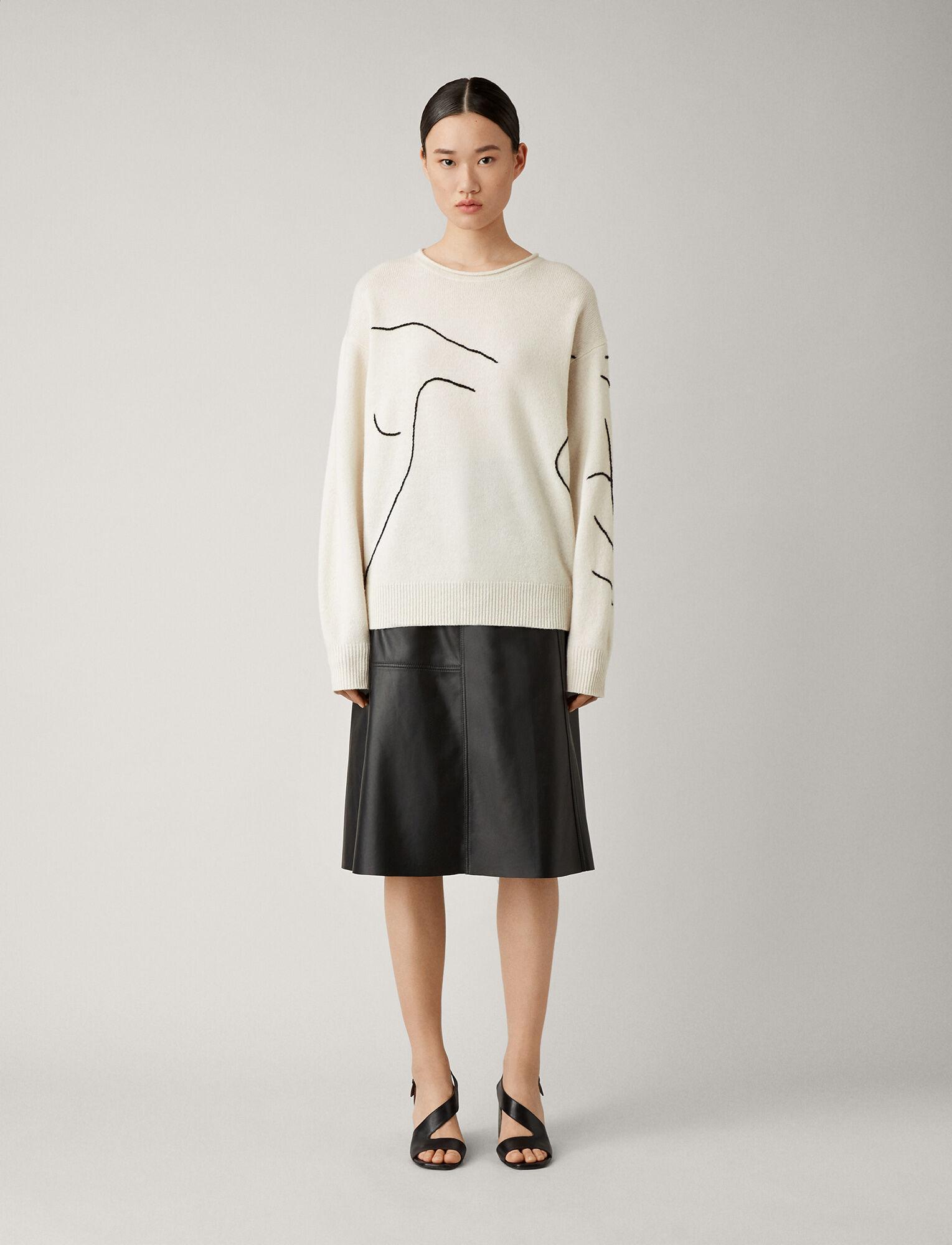 joseph embroidered sweater