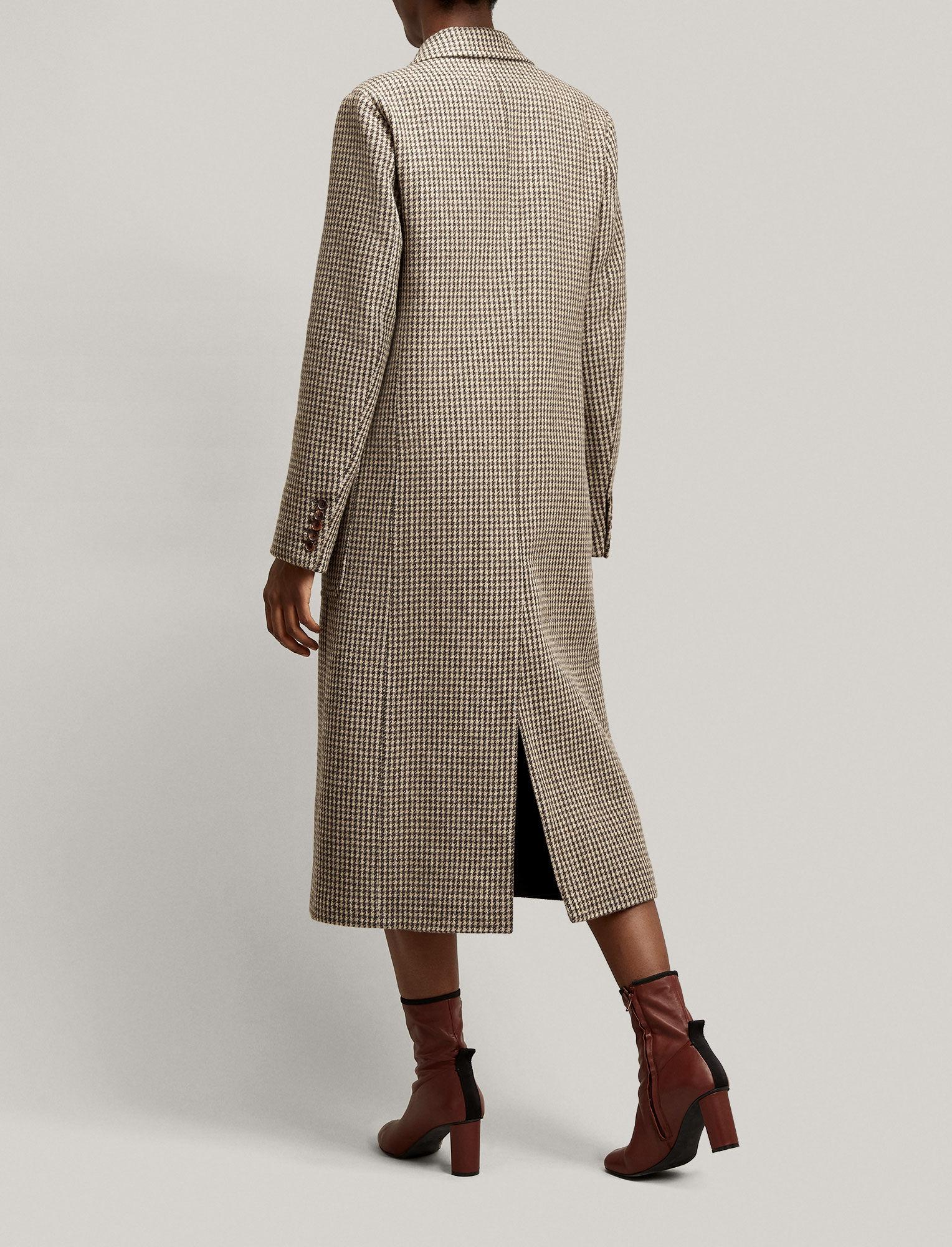 joseph houndstooth coat