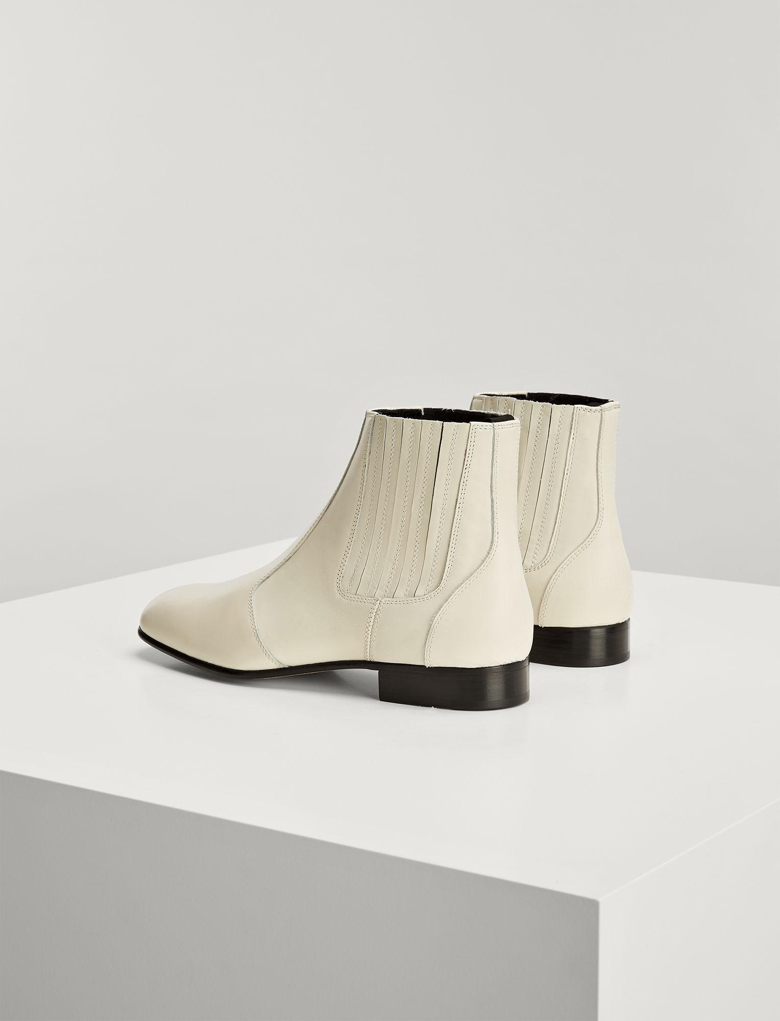 white pixie boots