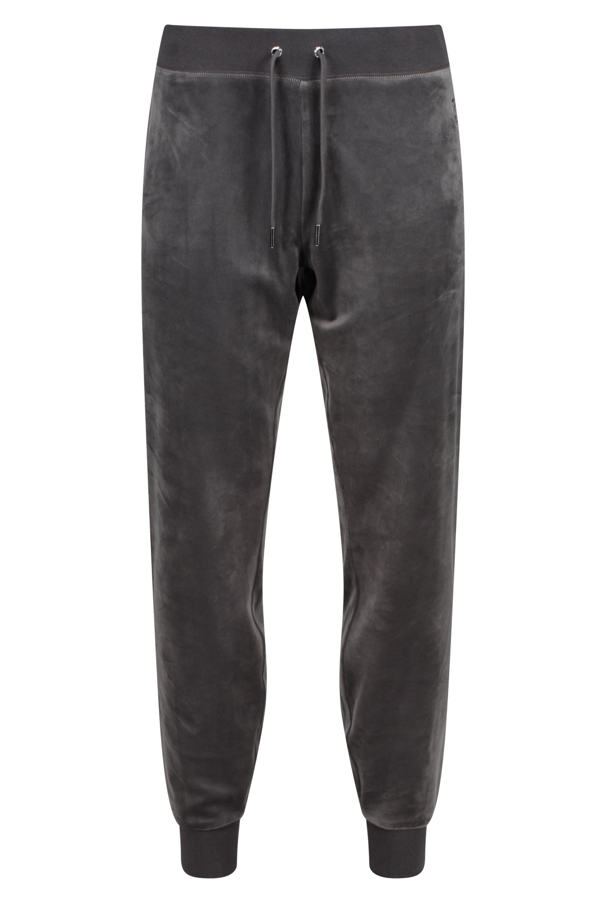 Juicy Couture Top Hat Classic Velour Cuffed JOGGER in Grey | Lyst UK
