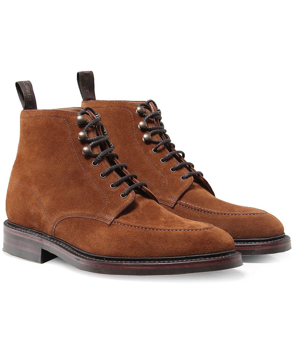 Loake Suede Anglesey Boots in Tan (Brown) for Men - Lyst