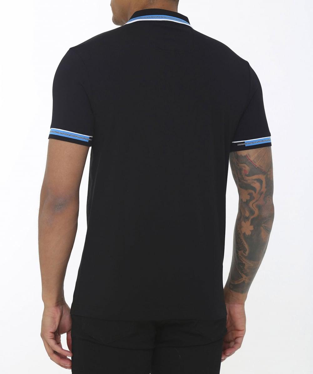 hugo boss half zip polo