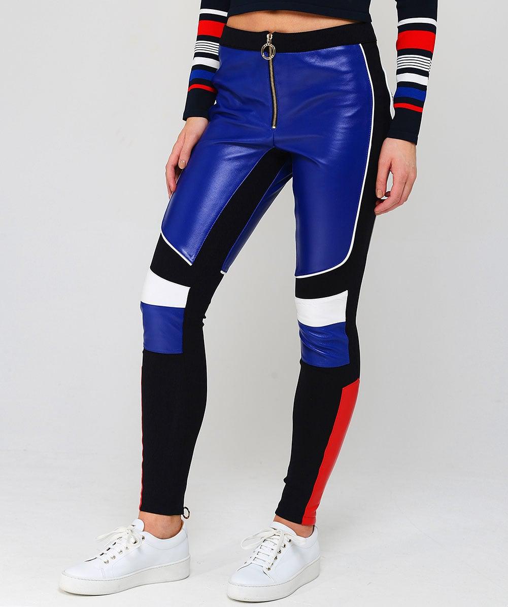 tommy hilfiger striped cuff boots