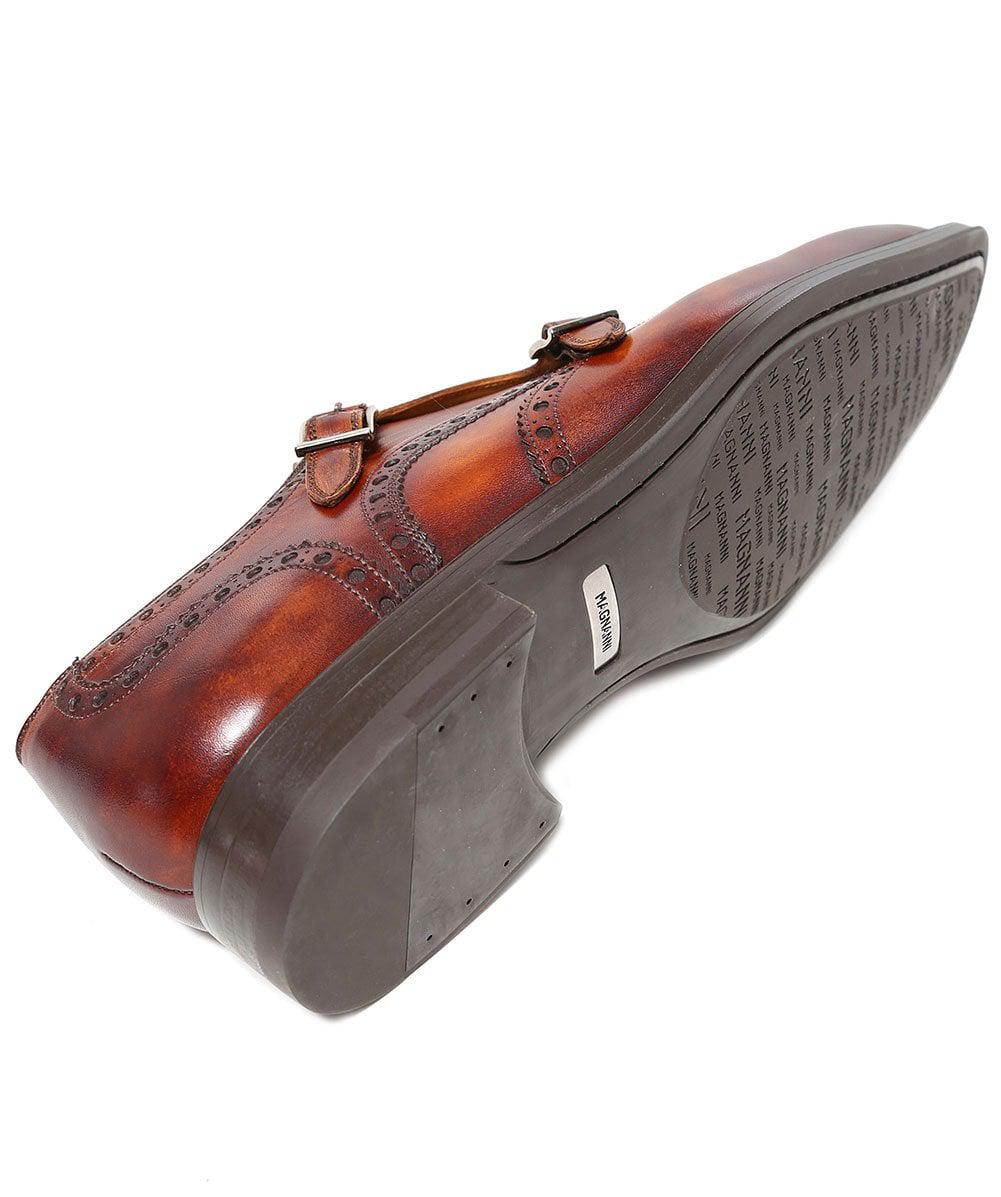 double monk strap magnanni