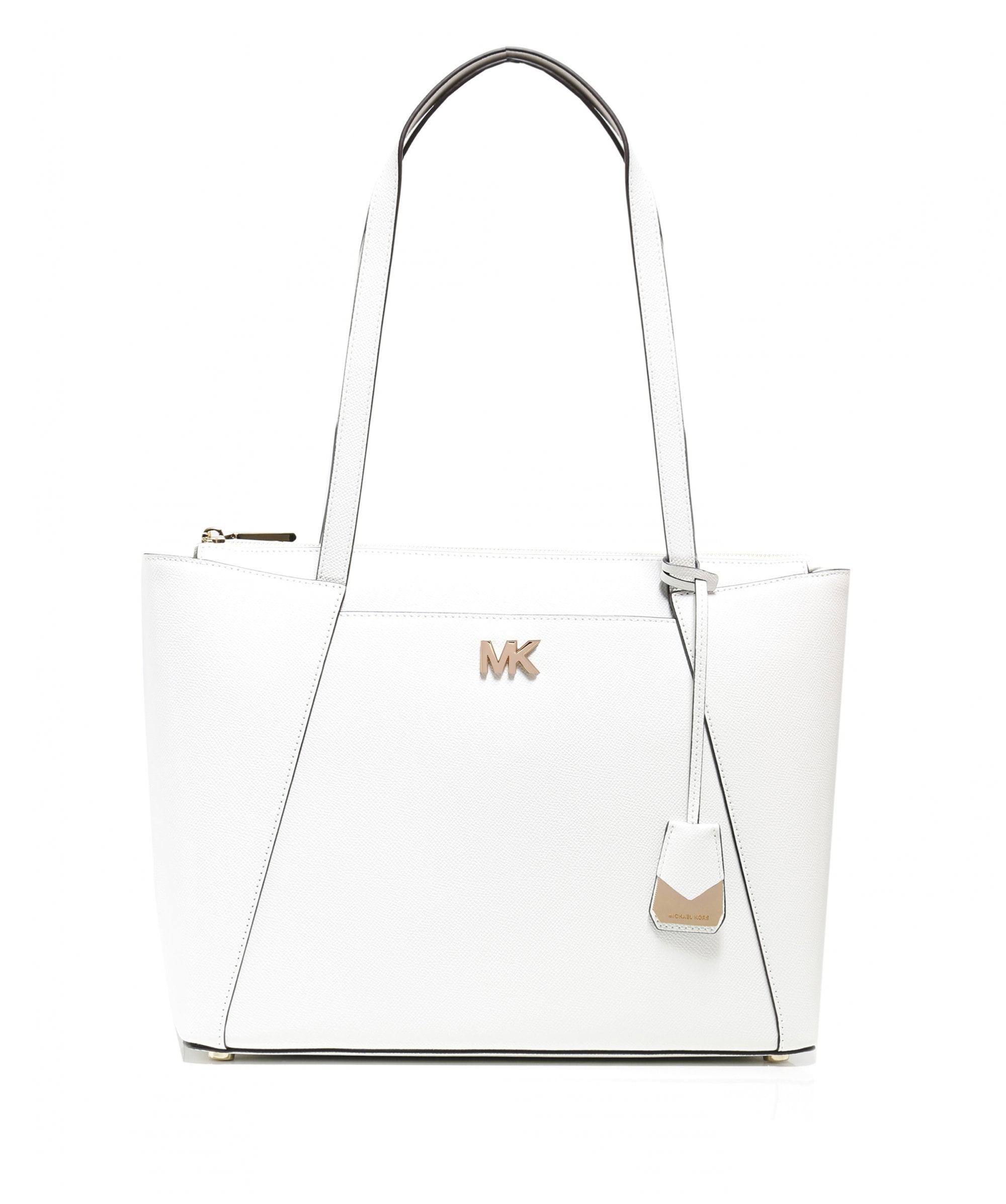 michael kors maddie medium leather tote