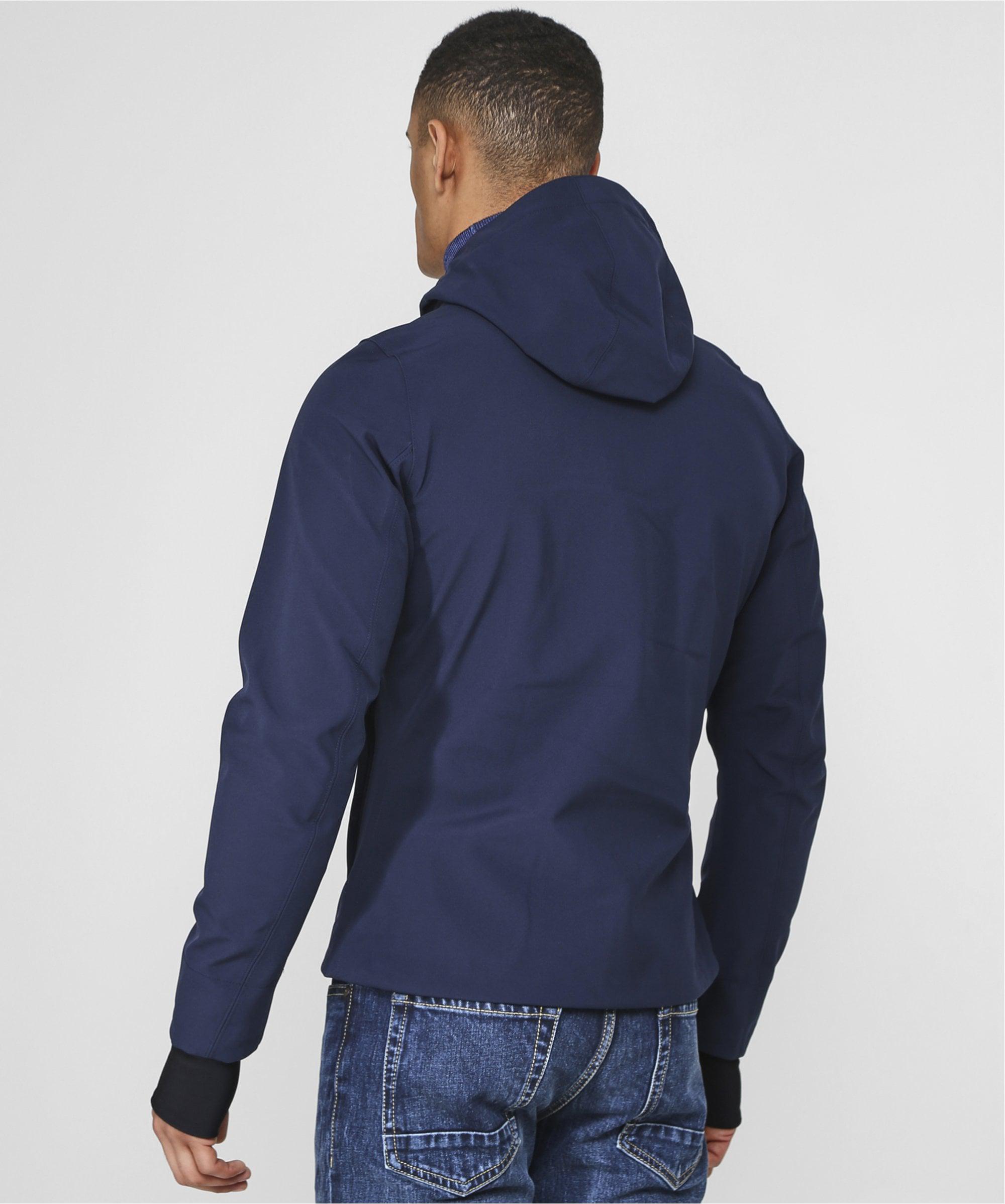 KWay Fleece Jack Bonded Jacket in Navy (Blue) for Men Lyst