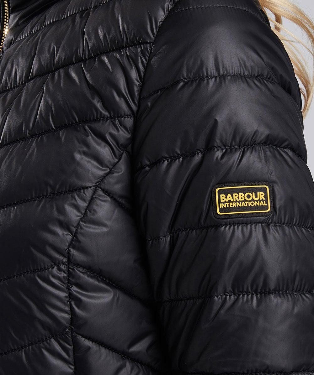 barbour international velencia quilted jacket