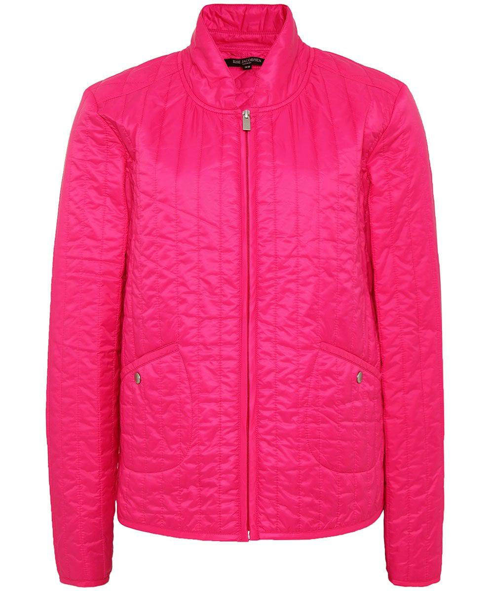 Ilse Jacobsen Synthetic Lightweight Quilted Jacket in Pink - Lyst