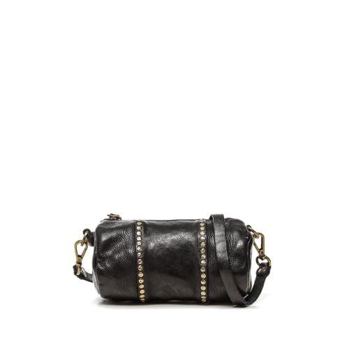 Campomaggi Kura Small Leather Crossbody Bag in Black | Lyst UK