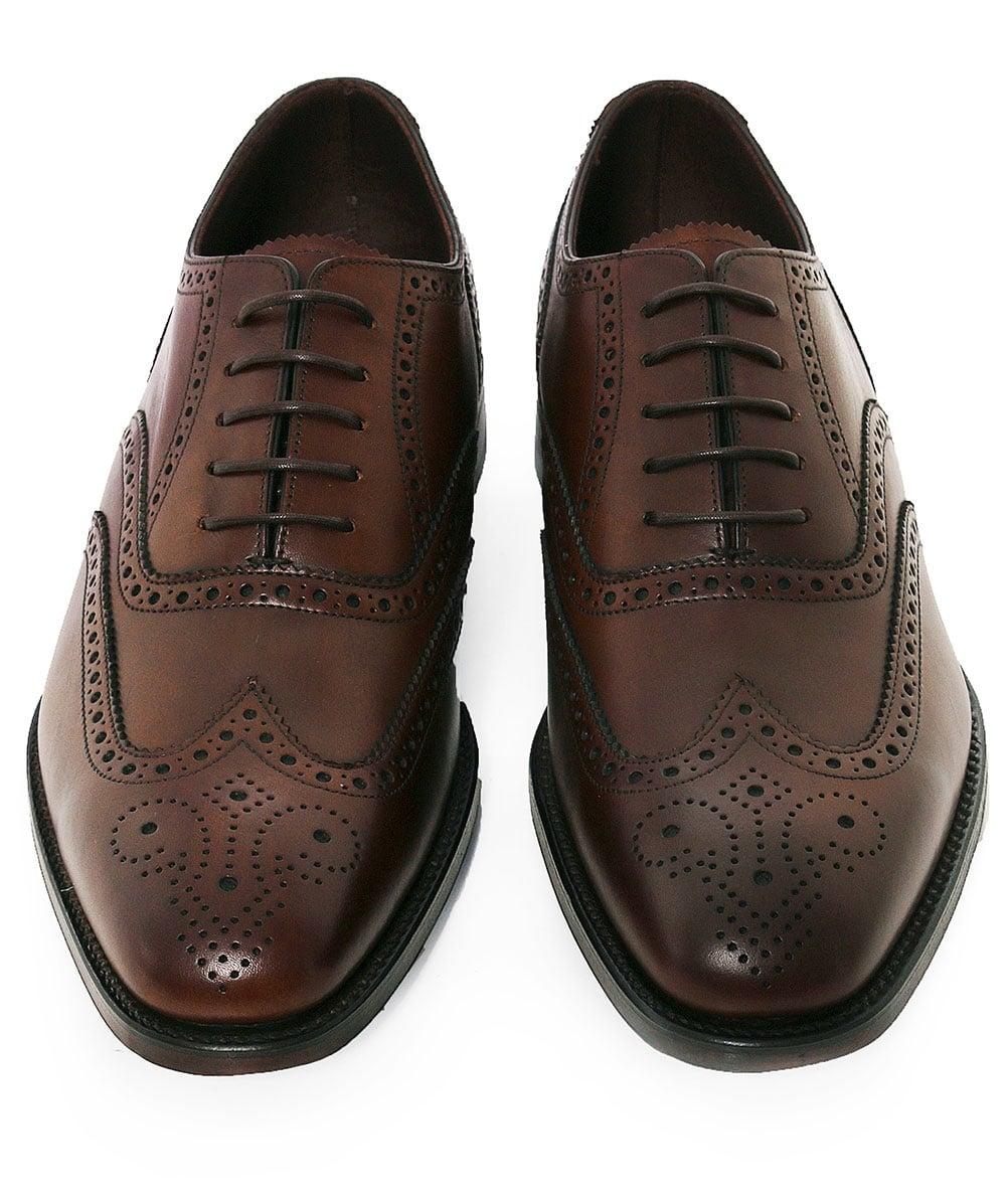 loake buckingham dark brown