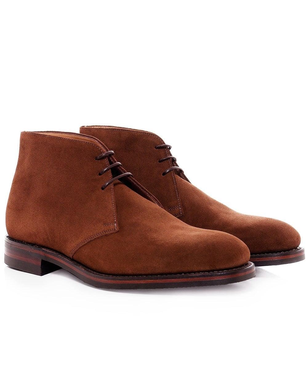 Loake Suede Kempton Chukka Boots in Brown for Men - Lyst