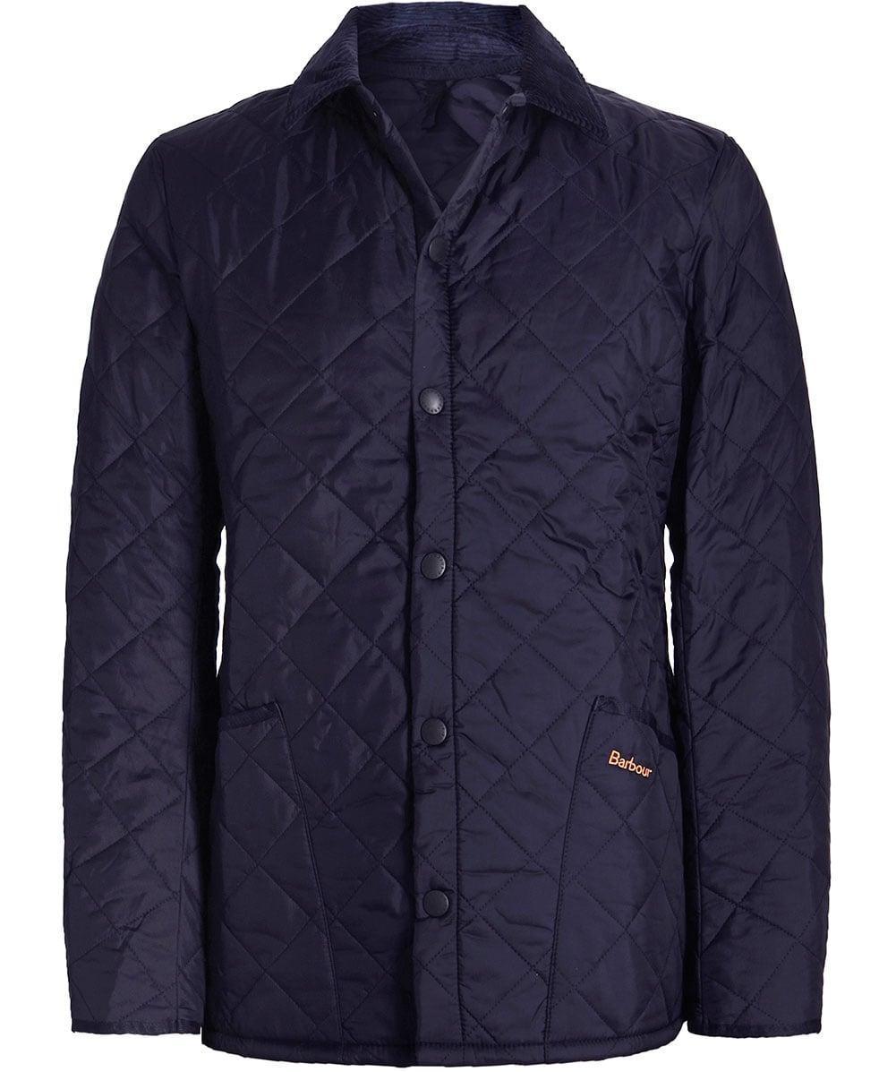 Barbour Corduroy Heritage Liddesdale Quilted Jacket in Navy (Blue) for Men - Lyst