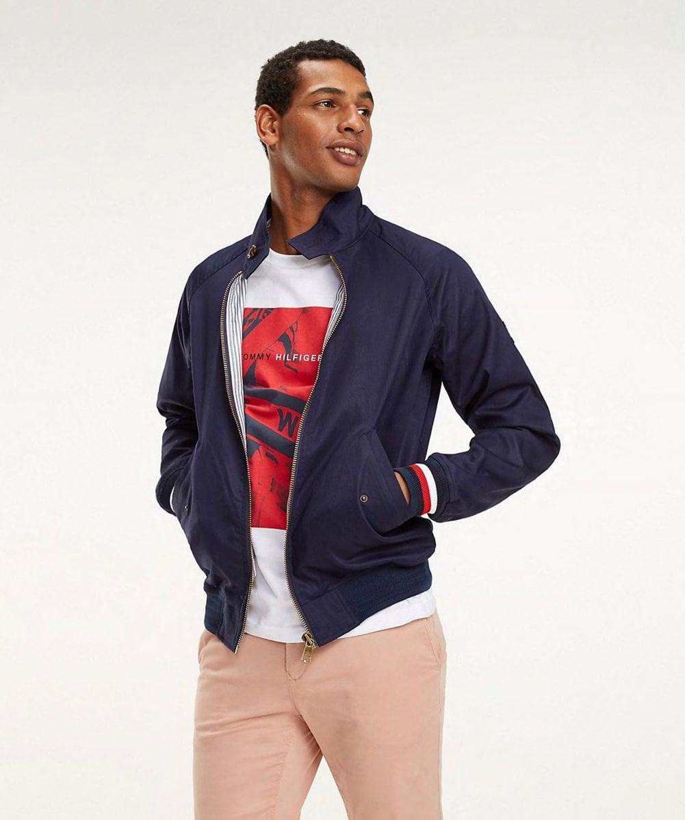 signature tape harrington jacket