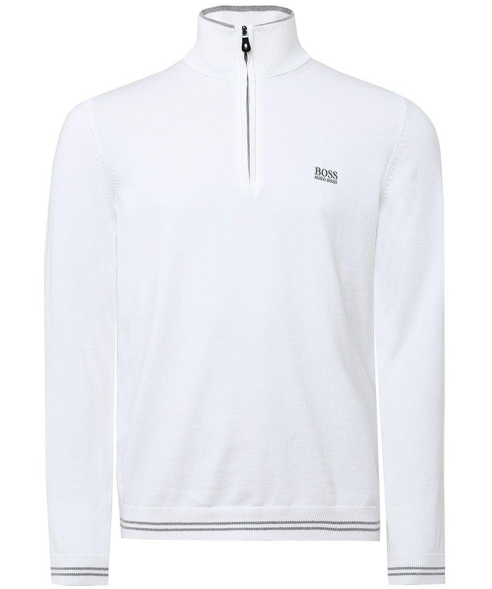 boss jumper white