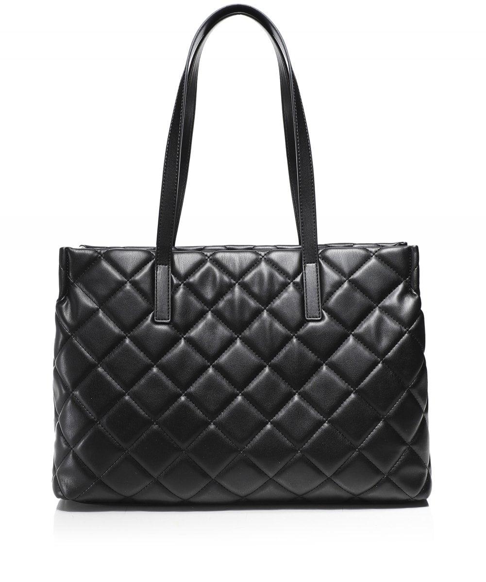 Valentino By Mario Valentino Synthetic Ocarina Quilted Shopper Bag in