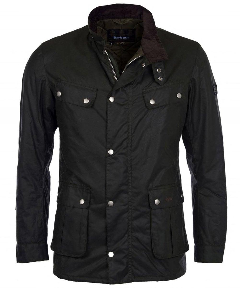 Barbour Waxed Duke Jacket in Green for Men - Save 20% - Lyst
