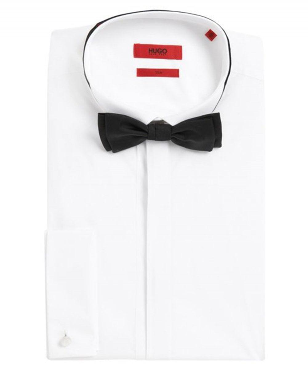 BOSS by Hugo Boss Satin Silk Bow Tie in Black for Men Lyst