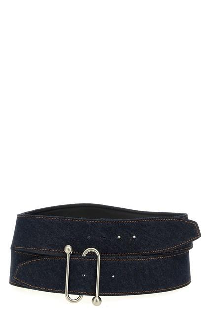 ベルト Sportmax Black Fabric And Leather Apoge01234 Belt Sportmax Belts for Women | Online Sale up to 60% off | Lyst