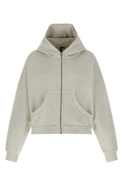 スウェット・トレーナー ENTIRE STUDIOS GREY ZIP COTTON SWEATSHIRT 20909092_50945553_600.jpg