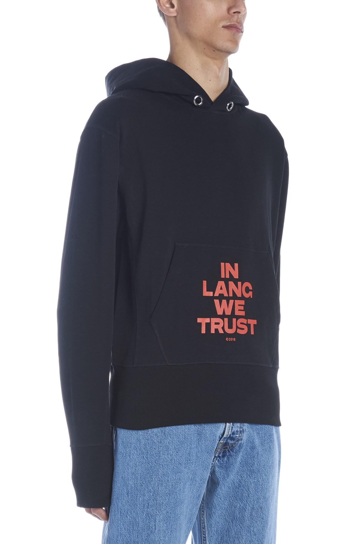 in lang we trust hoodie meaning