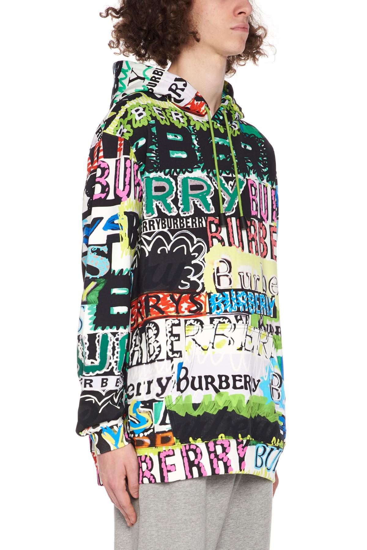burberry graffiti sweatshirt